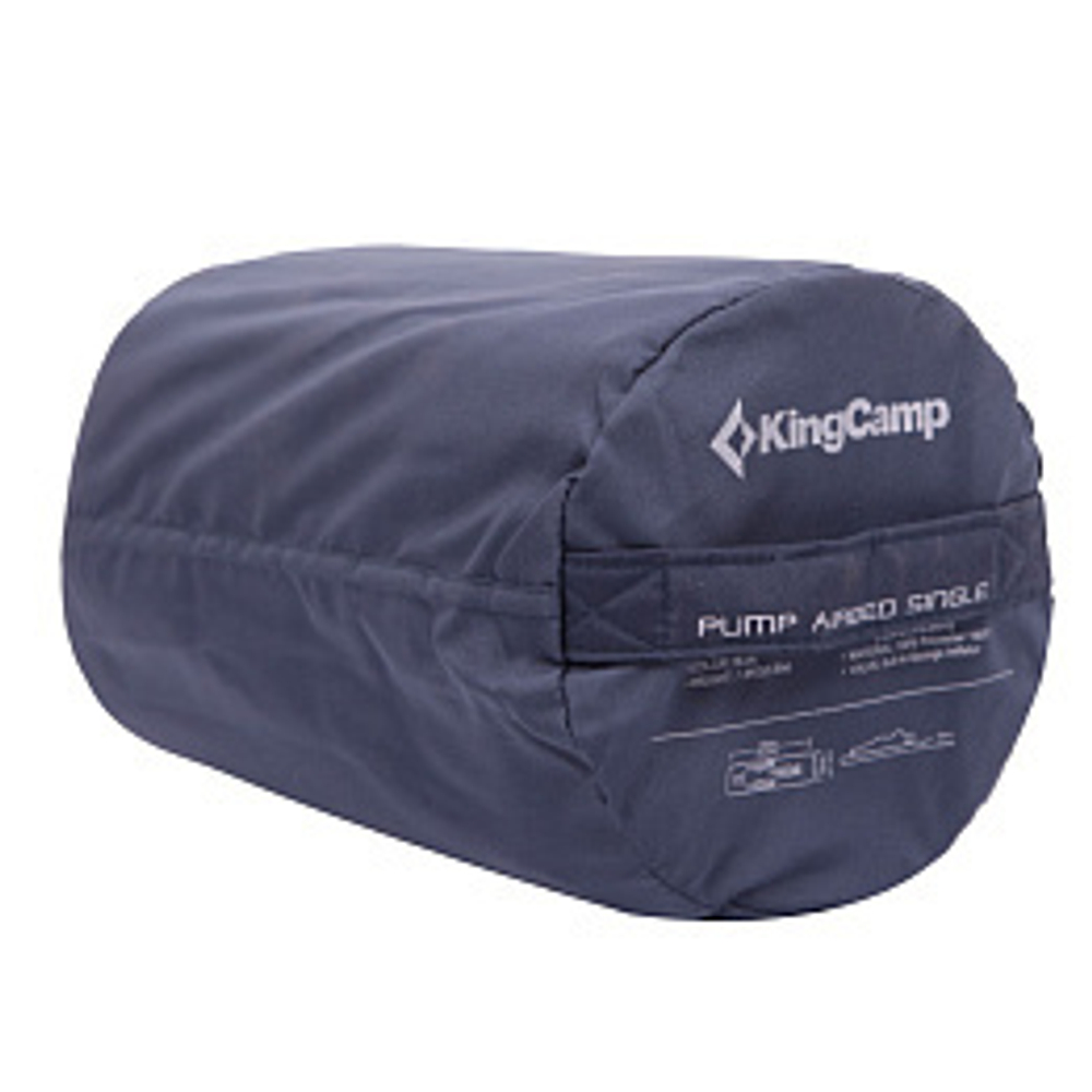 КОВРИК KINGCAMP 3588 PUMP AIRBED SINGLE НАДУВНОЙ