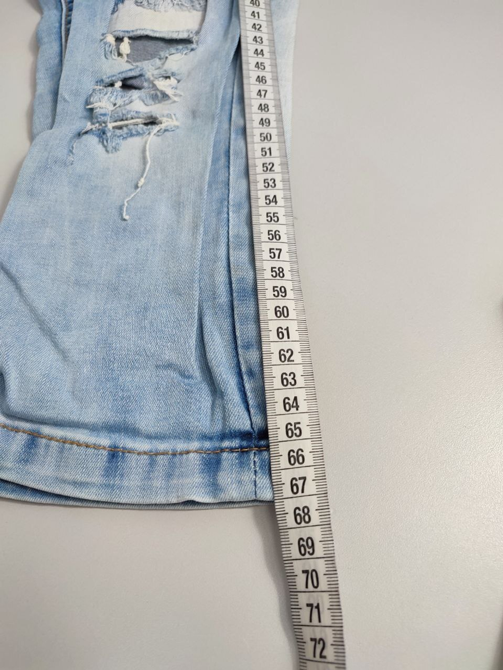 Джинсы укороченные 42 размер