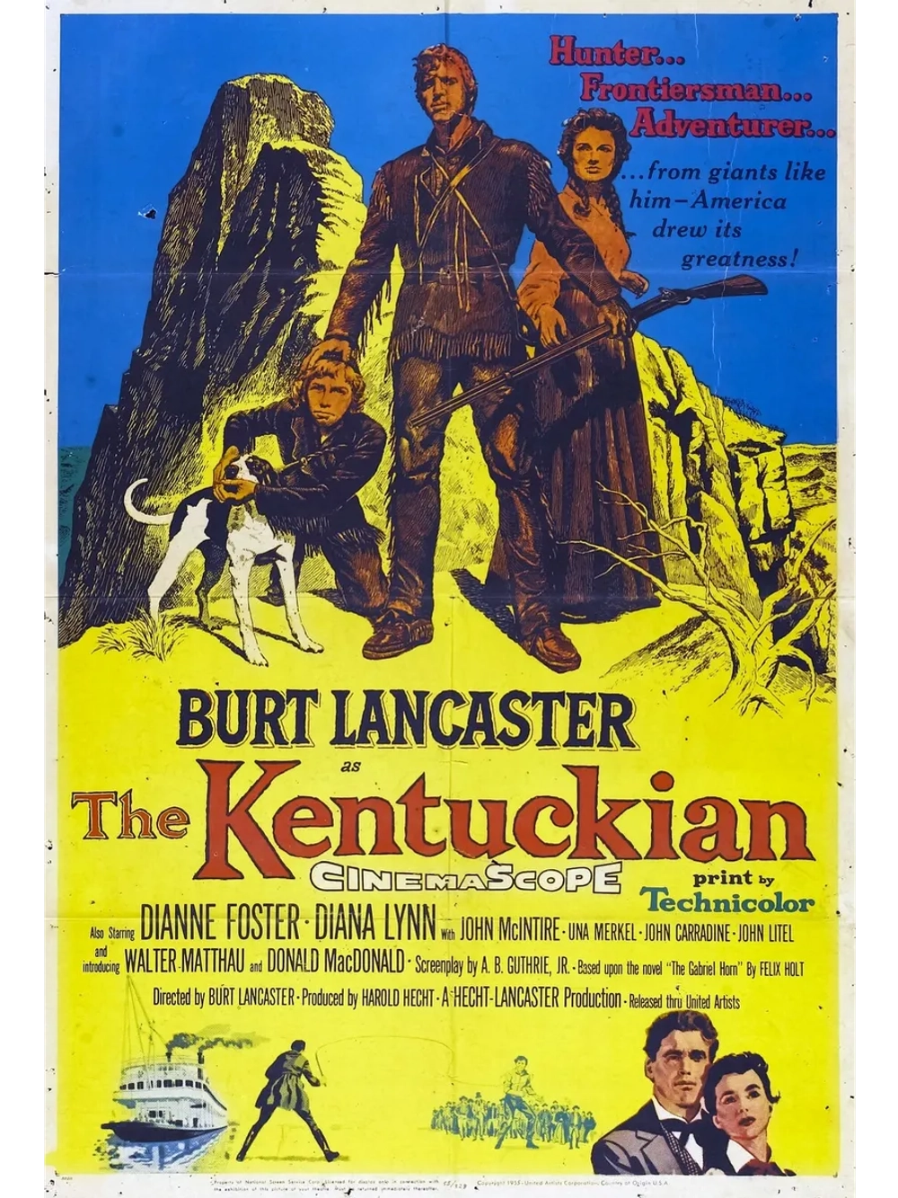 Человек из Кентукки (1955) (DVD-R)