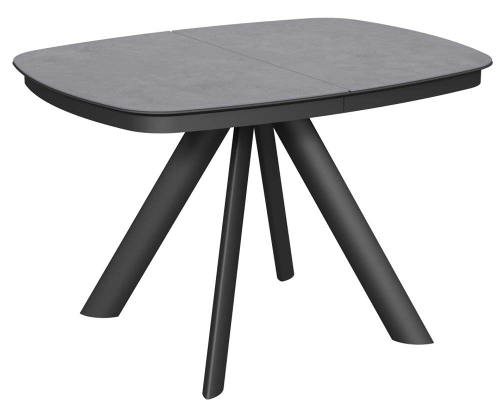 Сохо-С (Кубика) Стол обеденный 1000/1200мм (+320мм) 110Е (керамика)