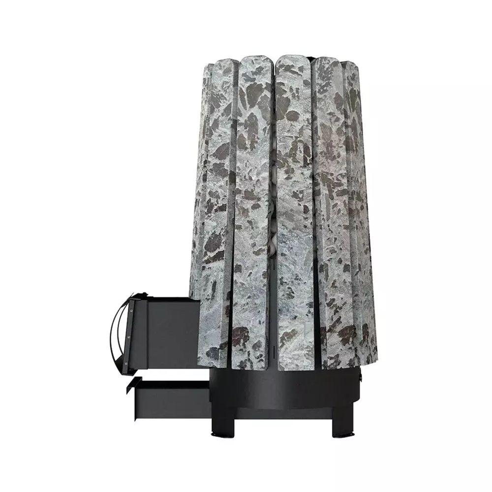 Дровяная банная печь Grill'D Cometa Vega 180 Long Stone Pro (Серпентинит)