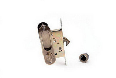 Ручка для раздвижных дверей ARCHIE-LONGO  A-K01/02-V2AB бронза фикс.