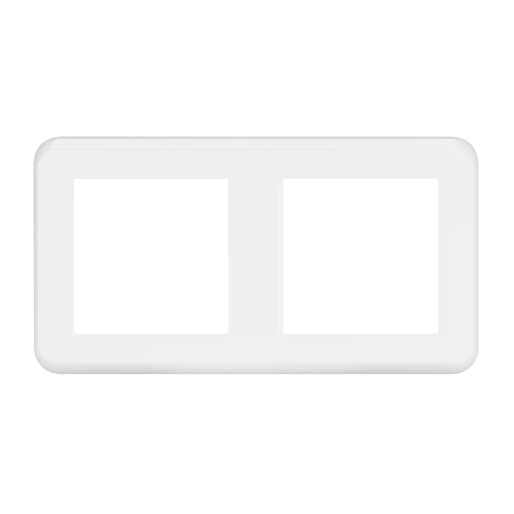 Рамка пластиковая FRM-VERSA-PL-2-WH (Arlight, -) 043776