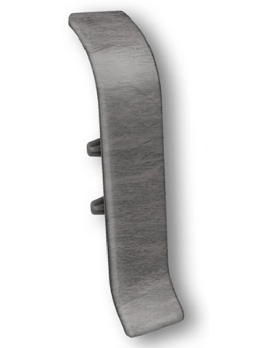 Соединитель для плинтуса 55мм "Идеал Классик", 548 Лофт серый