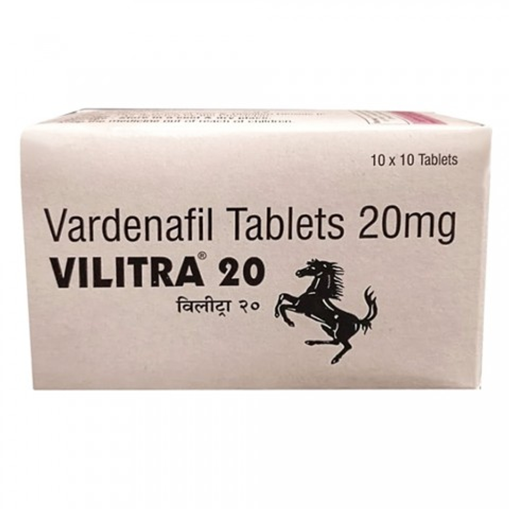 Препарат для усиления потенции и продления полового акта Vilitra 20 mg (10 шт.)