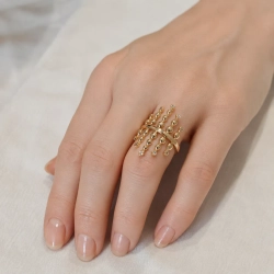 Кольцо Xuping «Корона люкс» Gold