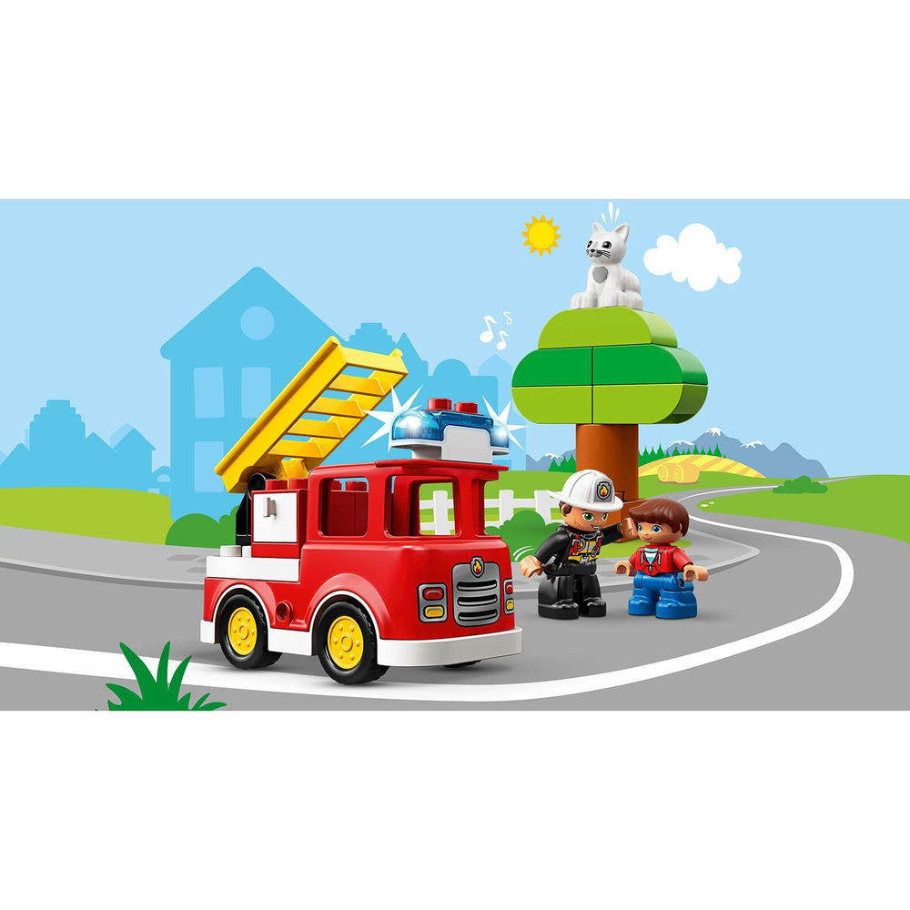 LEGO Duplo: Пожарная машина 10901 — Fire Truck — Лего Дупло