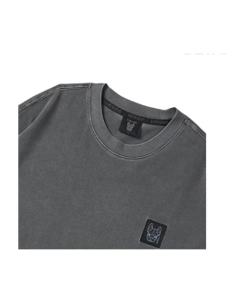 Свитшот с длинным рукавом с пигментом и мини логотипом