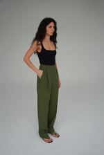 Брюки Модерн со стрелками изо льна 100%