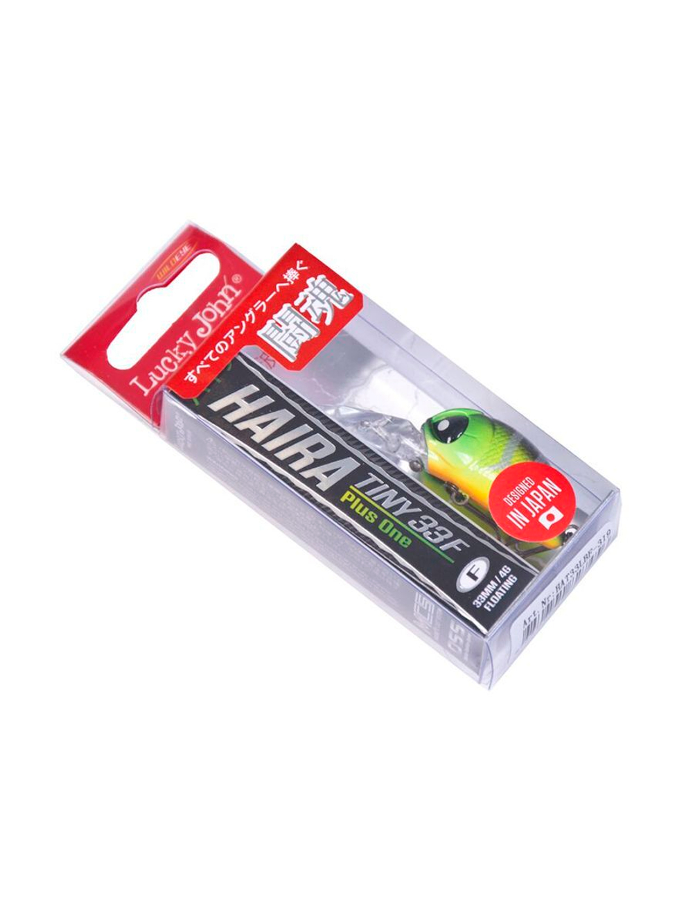 Воблер плавающий Lucky John Pro Series HAIRA TINY LBF 03.30/146 Plus Foot
