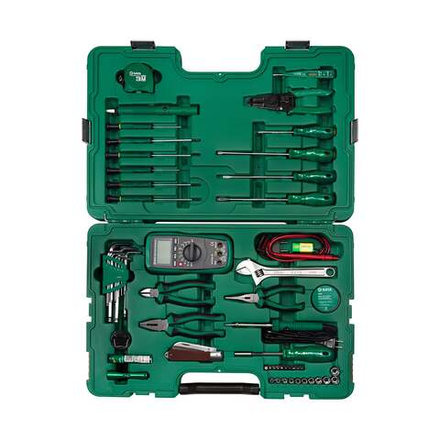 Универсальный набор инструмента для электротехнических работ 56шт SATA S 09535