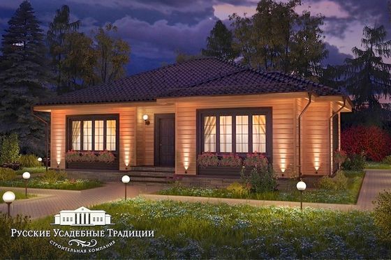 Проект одноэтажного дома &quot;Дельта&quot; 150 кв.м.