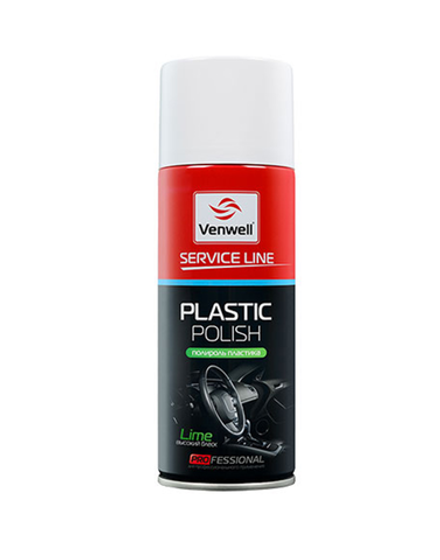 Venwell полироль пластика POLISH LIME спрей 400мл