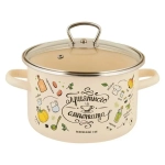 Кастрюля эмал цил Приятного аппетита 2,0л ТМ Appetite