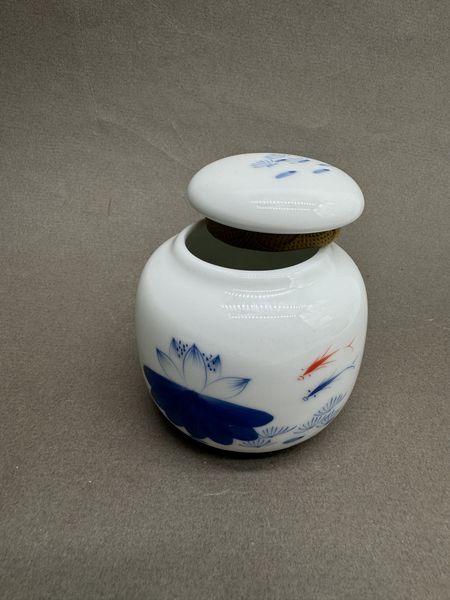 Чайница лотос, фарфор, 250мл