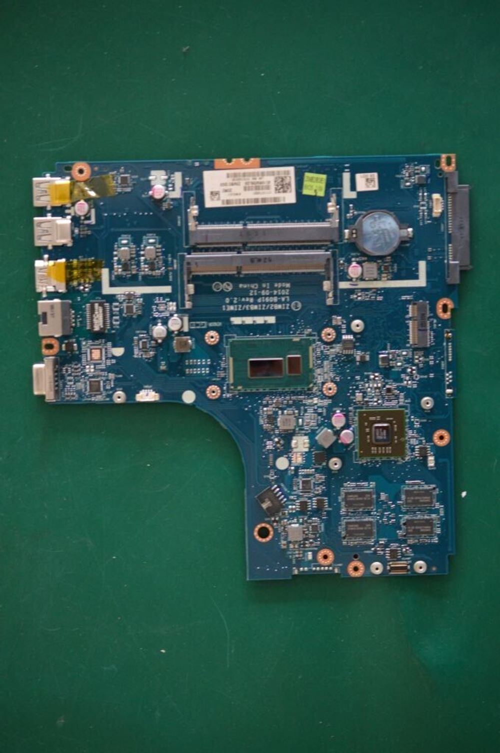 Материнская плата для ноутбука Lenovo B50-70 LA-B09 W8P 2G Intel core I3-4005U FP NDOC 1000 (5B20G06328), оригинал