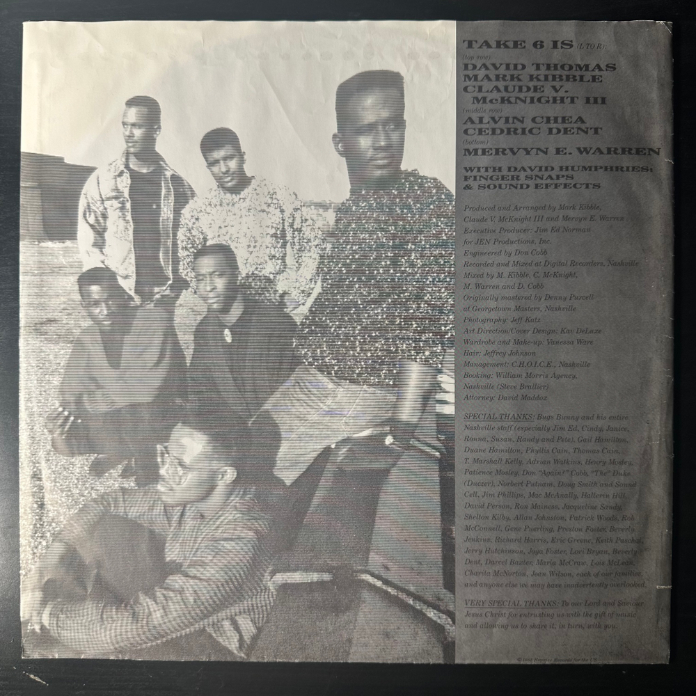 Take 6 - Take 6 (Германия 1988г.)