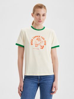 Женская футболка Here comes the sun - folly dot.