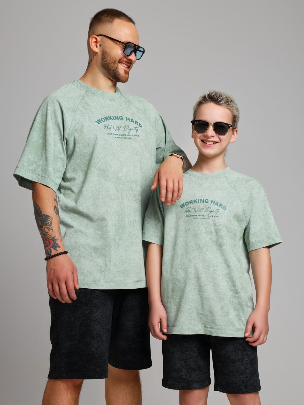 Фуфайка (футболка) мужская Сидней-5 Виотекс ФИСТАШКОВЫЙ