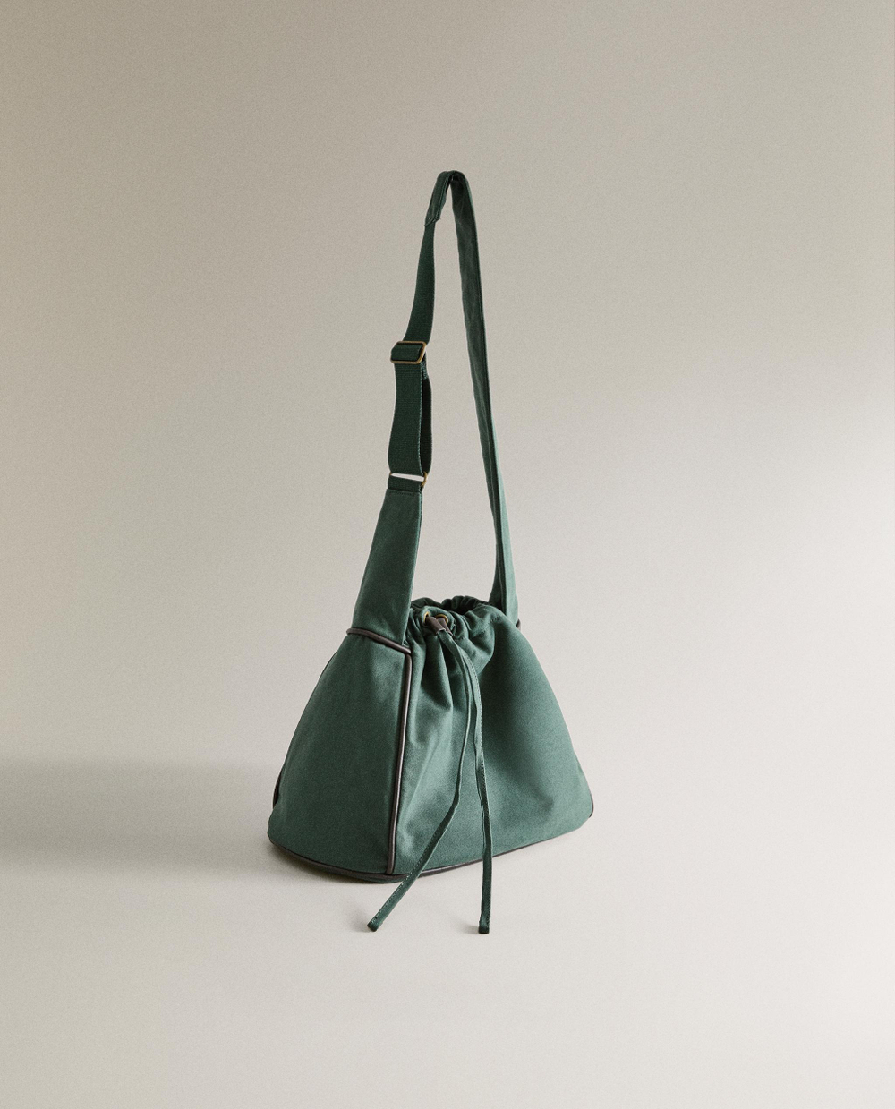 Сумка-переноска для питомца Zara Home, хлопок, зелёный, 7325/019