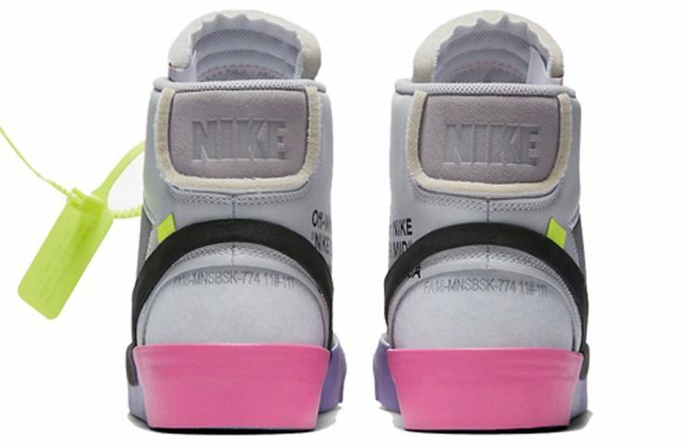Кроссовки Off-White X Nike Blazer Wolf "Grey Serena" The Ten
