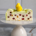 Творожная бенто-пасха Ванильная в форме ромашки