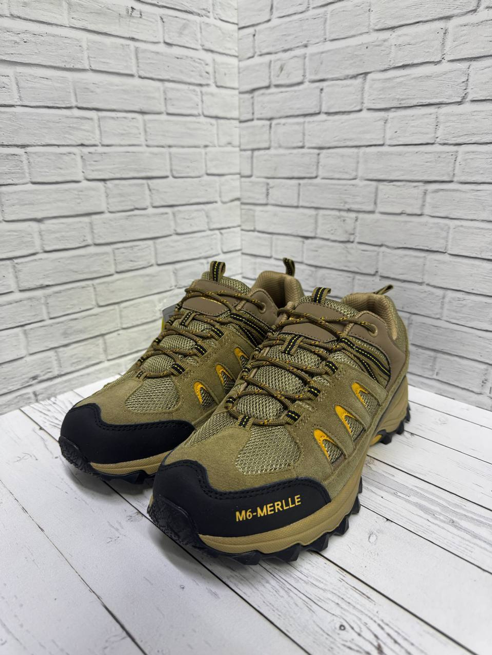 Трекинговые кроссовки M6-Merlle /хаки