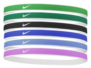 Повязка на голову Nike Tipped Swoosh Sport Headbands 6PK 2.0