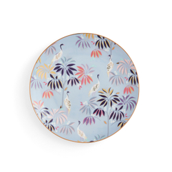 Portmeirion - Sara Miller India 20см Десертная тарелка Crane Sky Blue / артикул   SMI78964-XG-D  / GTIN 00878845