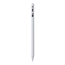 Стилус от Dux Ducis серии SP-06 белого цвета для планшетов iPad c 2024-, с индикатором заряда