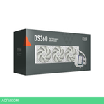 Система жидкостного охлаждения для процессора PCCooler DS360 WH белый (DS360-WHNWXX-GL)