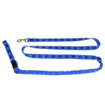 потяг с амортизатором на 1 собаку лапки синий