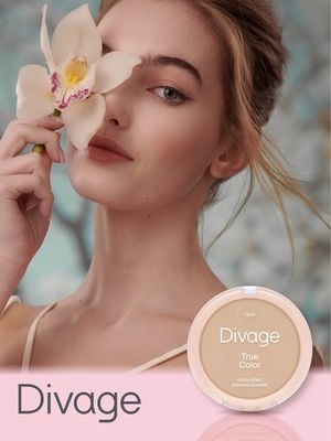 Пудра компактная TRUE COLOR DIVAGE №03 beige