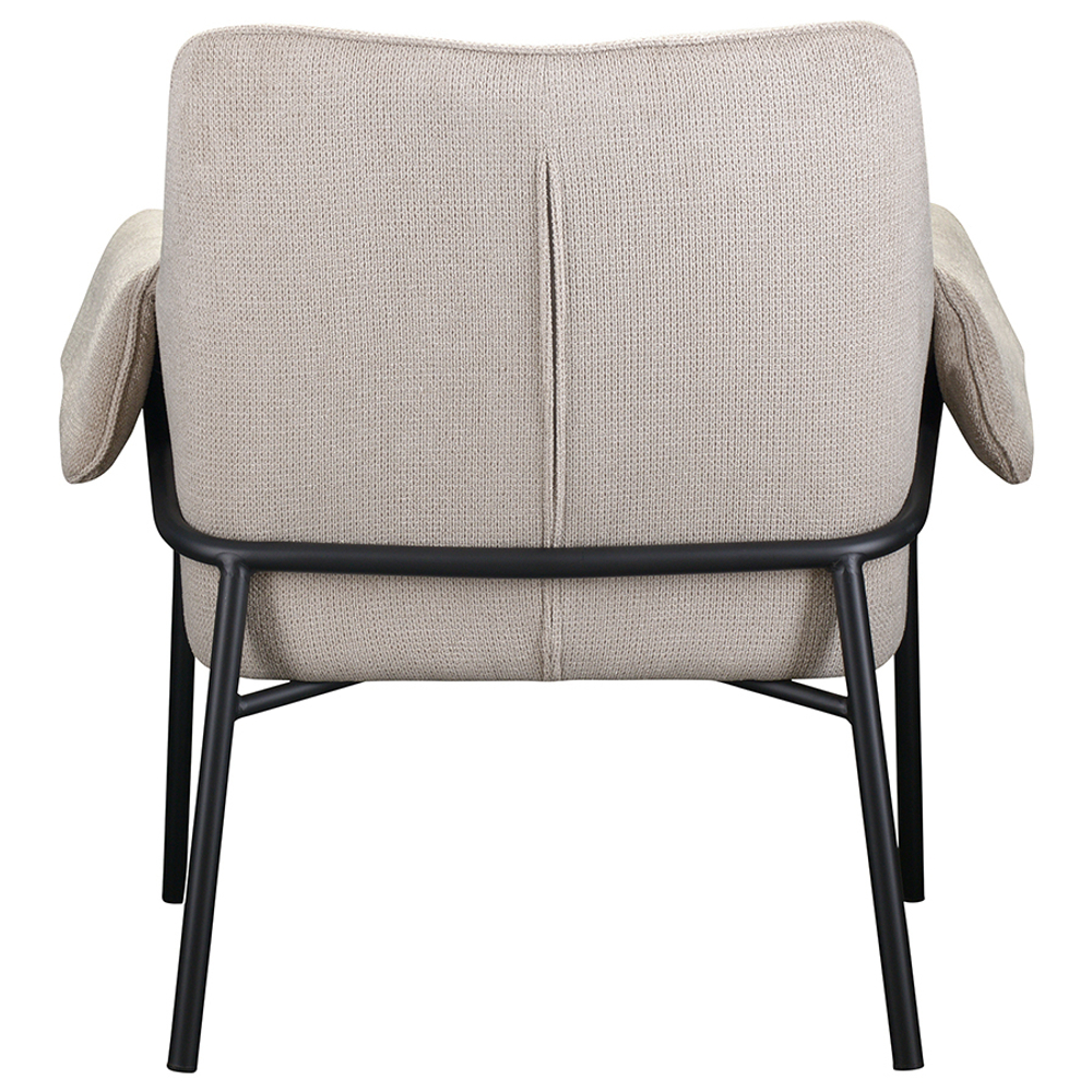 Лаунж-кресло Berg Aline серо-бежевое