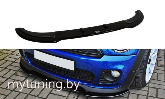 Сплиттер переднего бампера для Mini Cooper R56 JCW