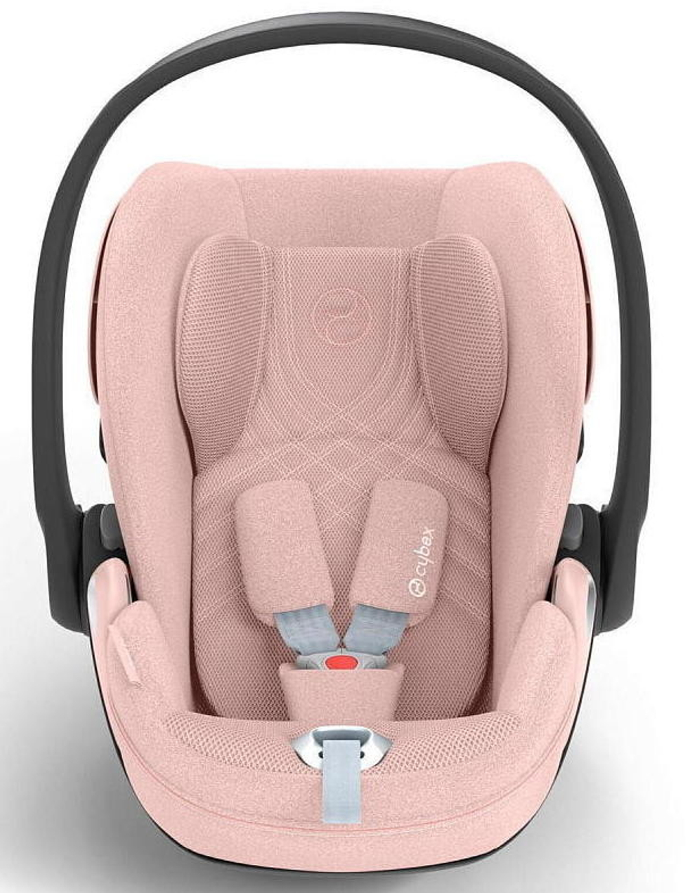Коляска Cybex Talos S Lux BLK complete Cloud T Peach Pink Plus 3 в 1 Moon Black с дождевиками