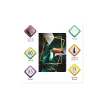 Тетрадь 40 л клетка BRAUBERG обложка SoftTouch, фольга, бежевая бум. 70 г/м2, Тукан 403775