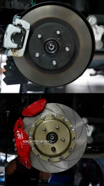 КАРБОН КЕРАМИЧЕСКАЯ УСИЛЕННАЯ ТОРМОЗНАЯ СИСТЕМА ДЛЯ TOYOTA ALPHARD 40 SERIES 2023+ Тойота