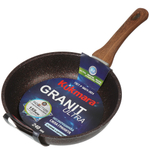 Сковорода алюминий, 24 см, антиприг, Kukmara, Granit Ultra Red Induction, индукц, сгаи240а