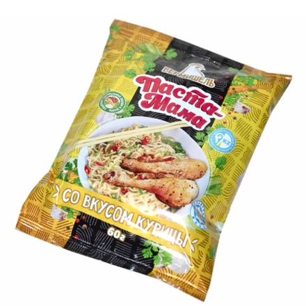 Лапша Паста-Мама со вкусом курицы 60 гр