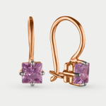 Серьги женские с фианитами