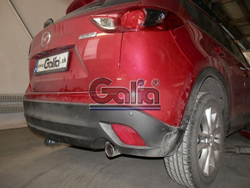 Фаркоп оцинкованный Galia M129A для Mazda CX-5 2012-2017, 2017-(паспорт и сертификат в комплекте)(без электрики)