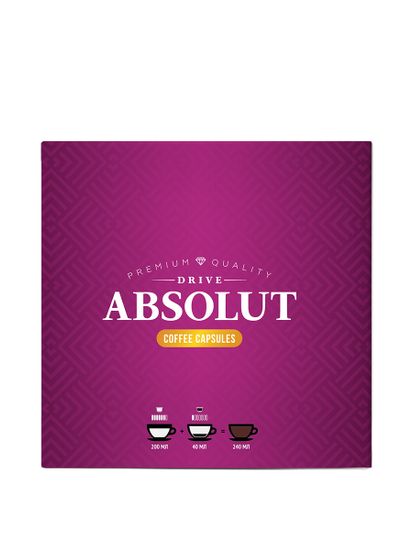 Кофе в капсулах Drive Absolut КАПУЧИНО, для кофемашин Dolce Gusto (Дольче Густо), 96 капсул
