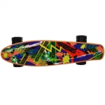 Скейтборд Live, 56*15 см (колеса ПУ, метал. подвеска)