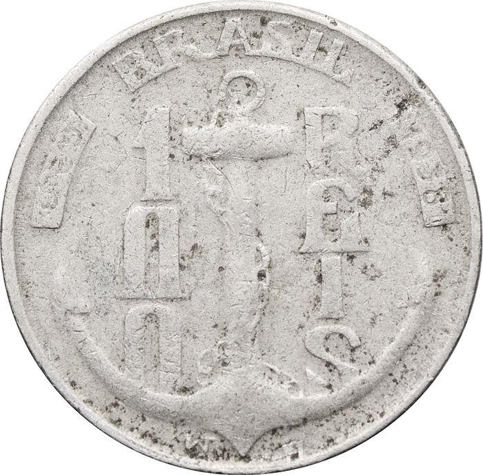 100 реалов 1938 Бразилия Маркиз Тамандаре