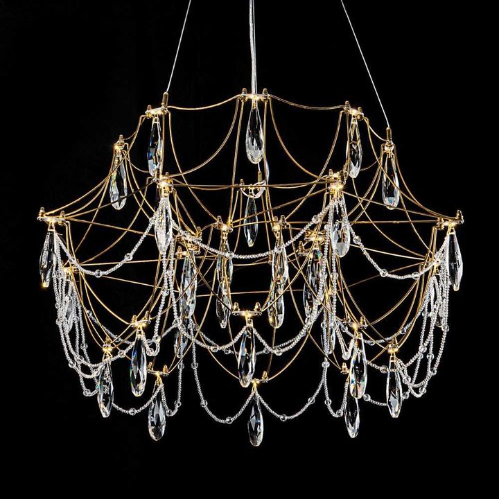 Подвесная светодиодная люстра Modelux Premium ML.5603.600P BS