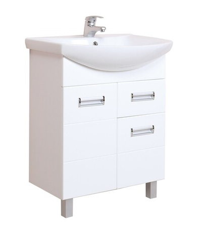 Тумба Onika БАЛТИКА 70.12 с раковиной Santek БАЛТИКА 70