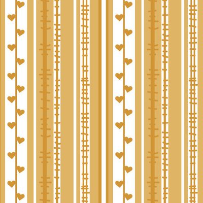 Полосатая горчичная абстракция