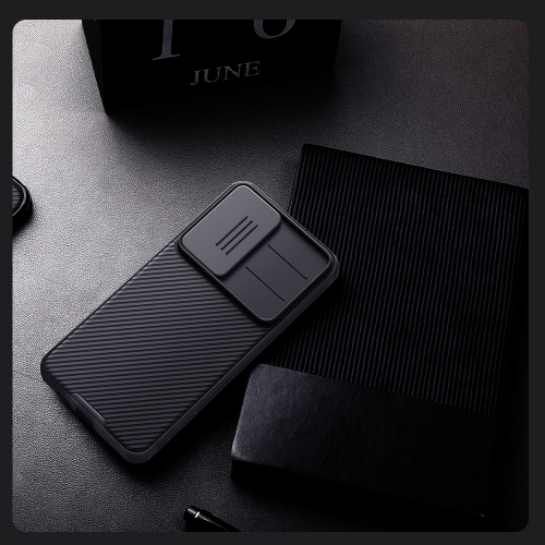 Чехол усиленный с защитной шторкой для камеры от Nillkin на Samsung Galaxy S25, серия CamShield Pro Case