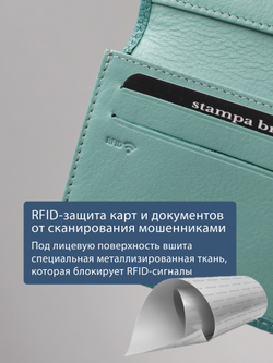 556 R - Футляр для карт и визиток с RFID защитой